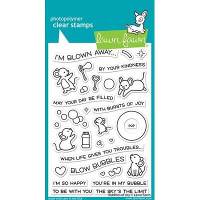 Lawn Fawn Clear Stamps - Bubbles Of Joy